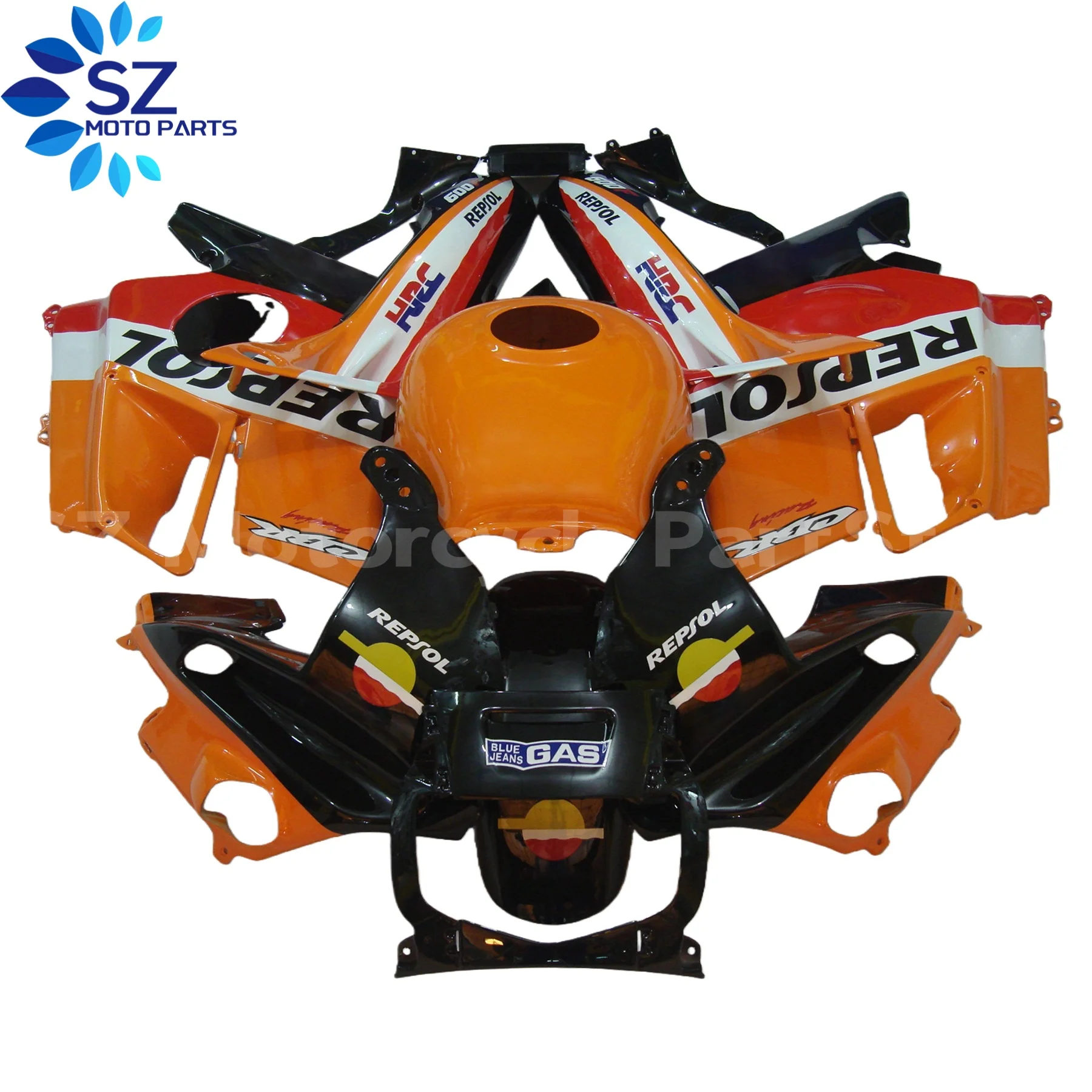 

ABS Fairing Kit for HONDA CBR600F2 1991 1992 1993 1994 CBR600 F2 CBR 600F2 91 92 93 94 Fairings Bodywork Set