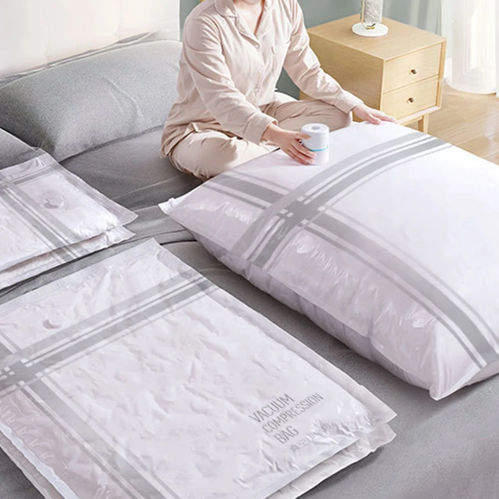 

Vacuum Storage Compressed Space Saver Thickened Bag Quilt PE PA Material Waterproof Storage Bags Large Size Home Bedroom