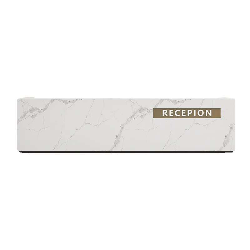 

luxury trimui start pro l shaped desk Customer center reception desks salon beauty salon reception office desk counter for shop