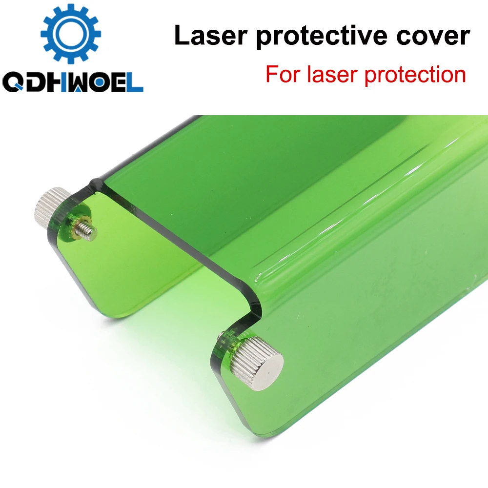 QDHWOEL-Juste de protection laser, coque de protection pour tête laser, lunettes de protection, utilisation pour graveur laser, 33mm, 40mm, 46mm