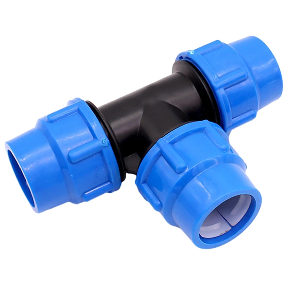 Betaalbare Pp-Fitting Schroefklem Connector Pe Pijp Pvc Plastic 3-Way Kogelkraan Verbinding Dn15 Dn25 Dn32 Dn40 Dn50