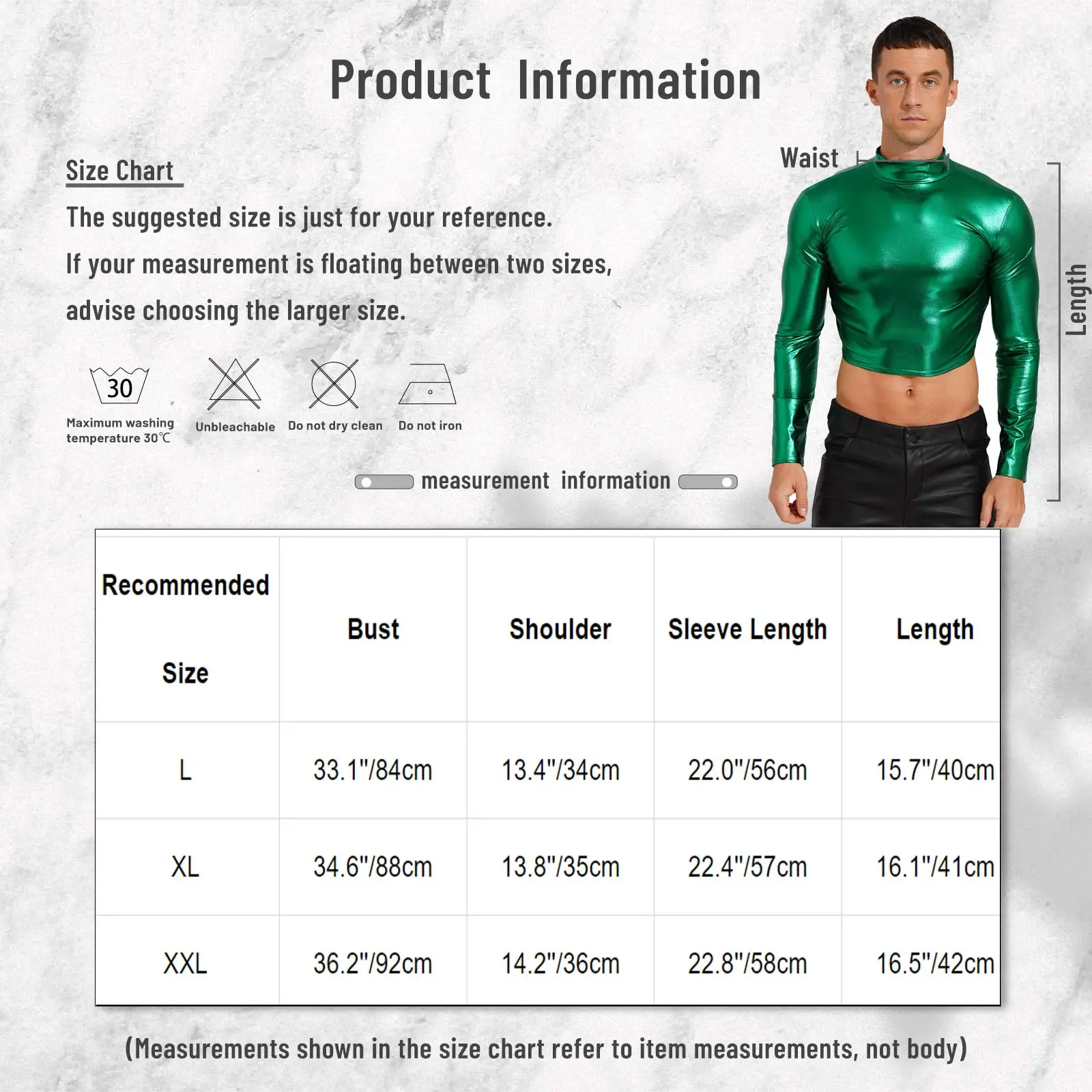 Mens Shiny Metallic T-shirt Tops Male Clothing Round Neck Glossy Solid Color Short Sleeve Pole Dance Party Rave Festival Outfit