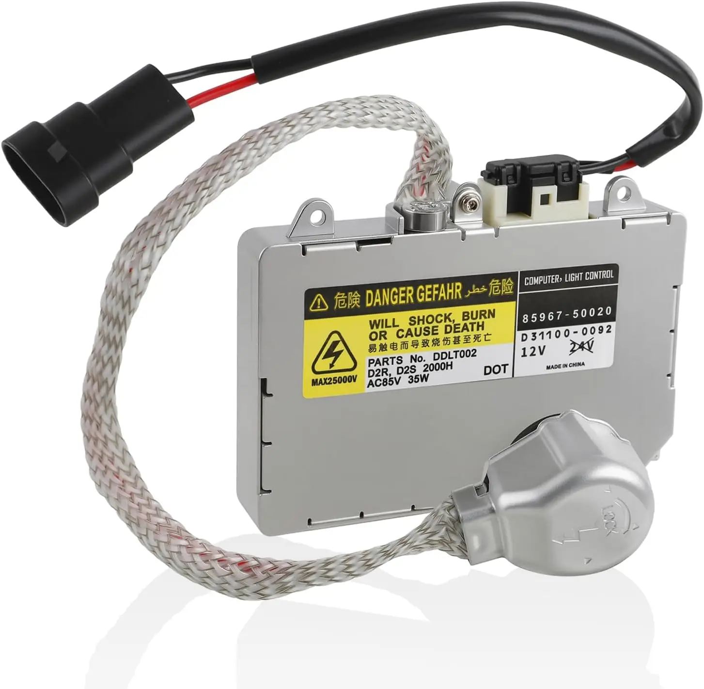 

85967-30050, KDLT002 d2s d4s Модуль сборки фар HID, воспламенитель, совместимый с Lexus IS300, Mazda 6 RX-8, Toyota Avalon