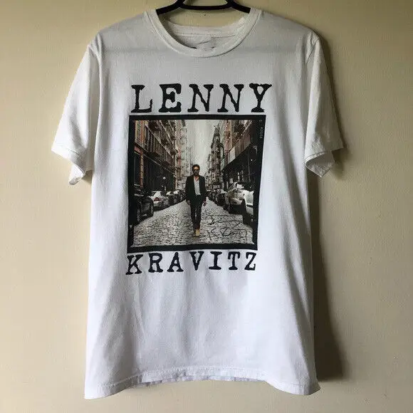 Are You Gonna Go My Way Lenny Kravitz Shirt Short Sleeve White Men S-234XL LE261