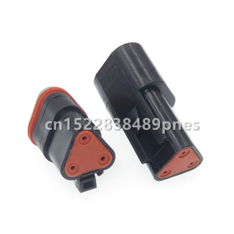 3 Pole Auto Socket DT Series DT04-3P DT06-3S For Deutsch Car Cable Connector