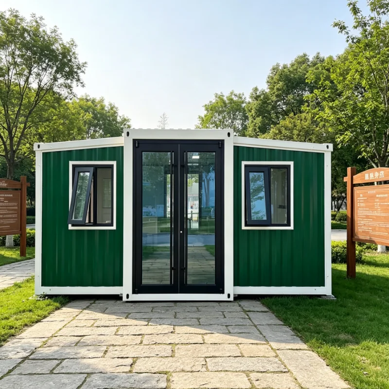 Office Container Foldable Expandable Prefab House Home Cabin Portable Modular 20ft 40ft Living Modern Luxury Villa Tiny