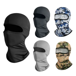 Balaclava Motorcycle Face Mask Moto Helmet Bandana Hood Ski Neck Full Face Mask Men's Biker Mask Windproof Dustproof Face Shield