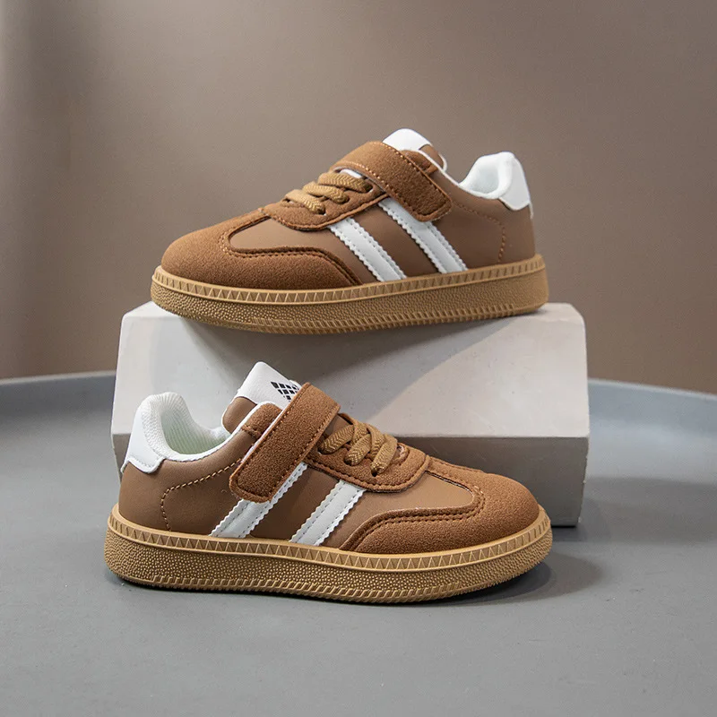 Kid Shoes Flat Anti-slip Skateboard Shoes for Old Children Girl Walking Sneaker Outdoor Casual Sport Running Shoes Boys Footwear