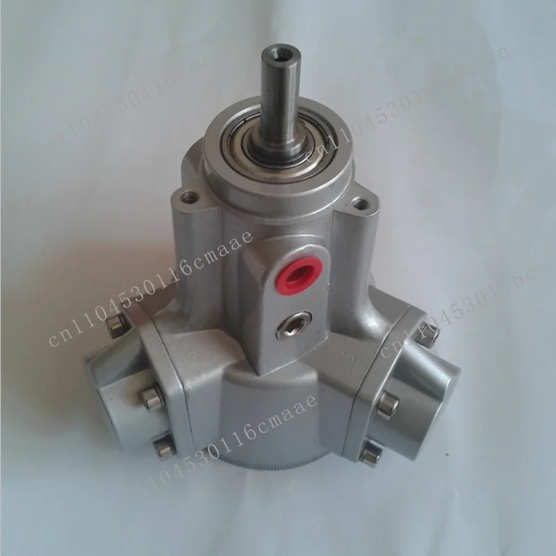 010 OEM Customizable Mining Construction Pneumatic Disc Flange Motor 28Nm Torque 985L/min Flow 1100RPM 1/4 "Inlet