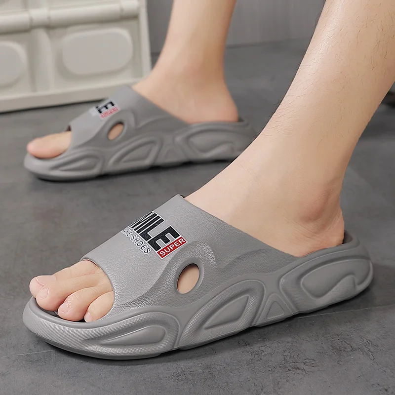 

Cloud Cushion Slippers, Ultra Soft Shock Absorbent Sole Non Slip Slides To Relieve Foot Pressure During Long Time Standing