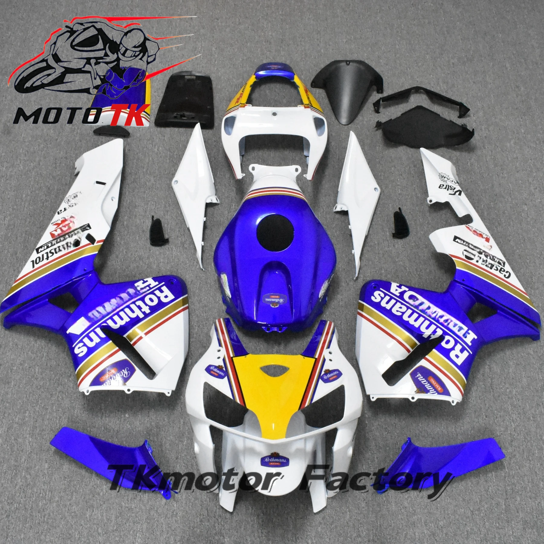 For CBR600RR CBR 600RR CBR 600 RR F5 2005 - 2006 Motorcycle fairing body kit ABS injection molding unpainted 05 06