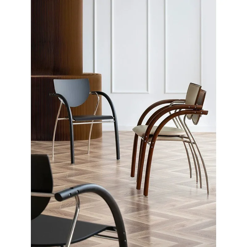 

Dining chair household simple light luxury leisure chair back chair back armchair