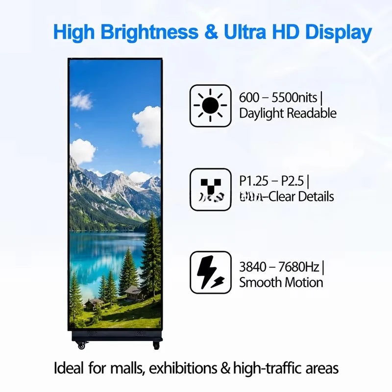 Commercial P2 LED Service Information Display Modern Financial Communication Screen For Bank Insurance Business Hall Events