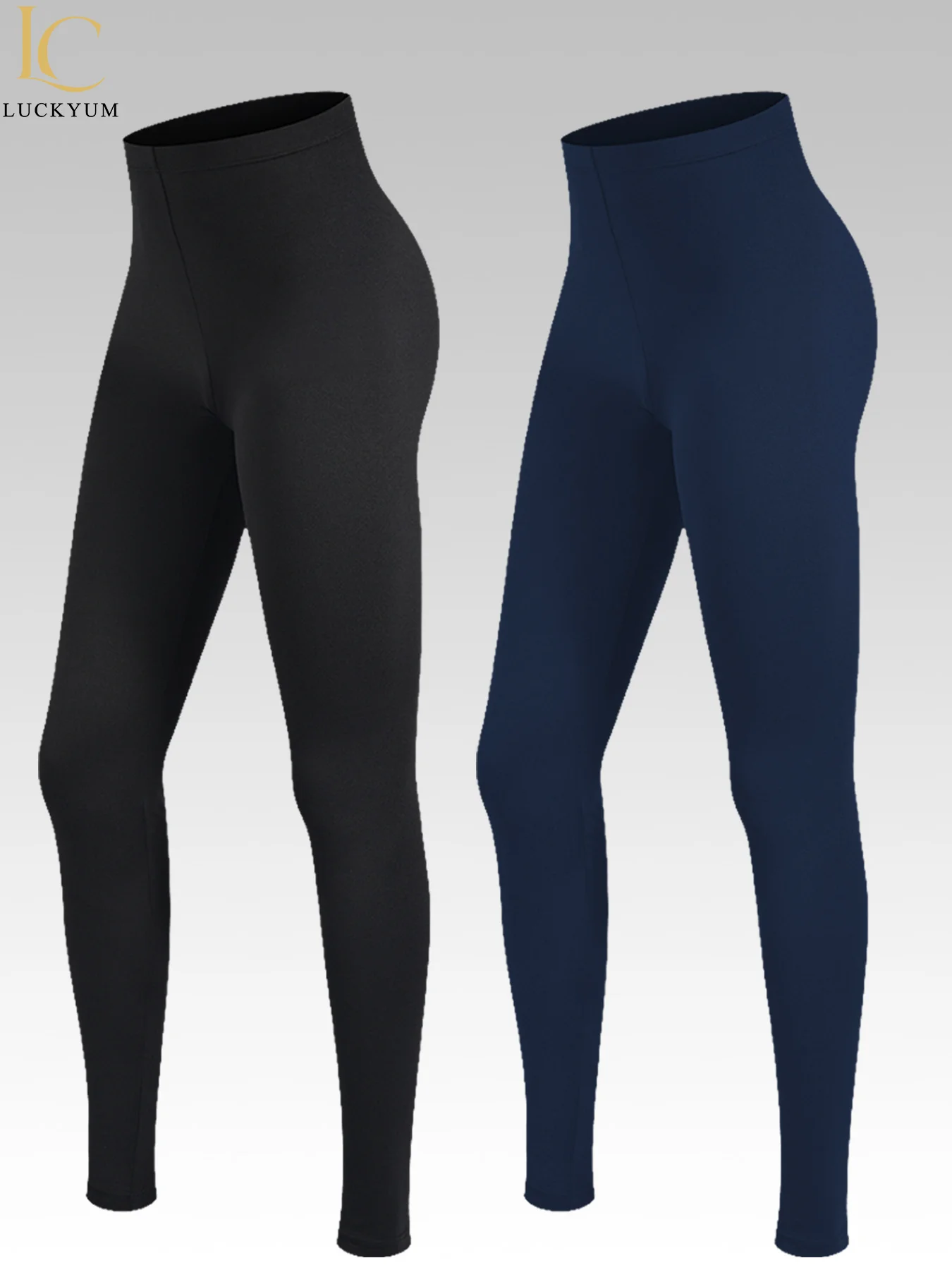 

2 pack Women's Super Soft Leggings High Elasticity for Workout Yoga Running and Daily Casual Wear Comfort Stretch Tights