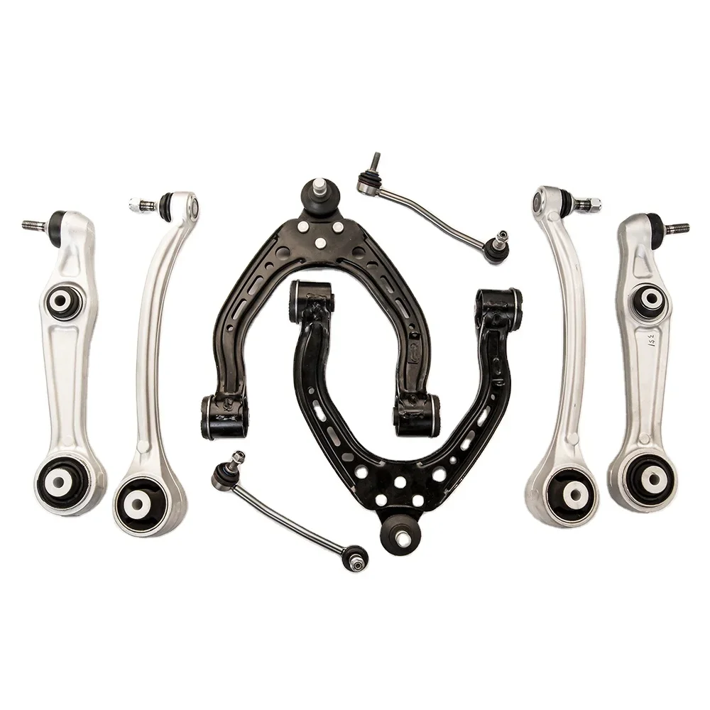 Set Suspension System Control Arm for Tesla Kit Links Front Kit Tie Rod Ends Sway Bar with 24 Month Warranty