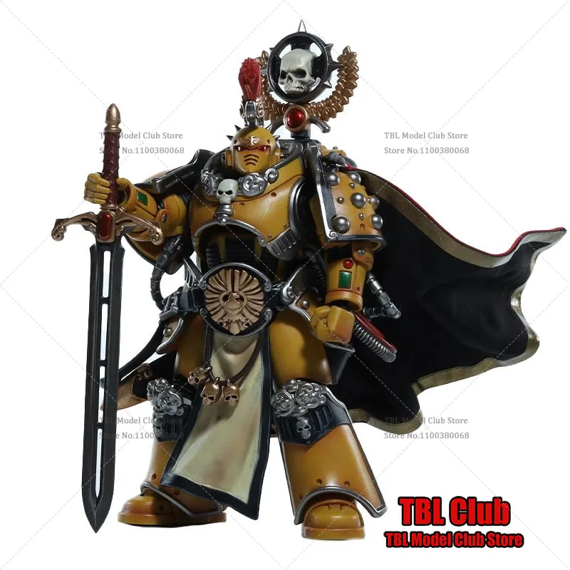 【Only Cloak】JOYTOY Warhammer 30K 1/18 Imperial Fists the Power Sword Executive Officer Legion DIY Cape Set fit 12'' Figure