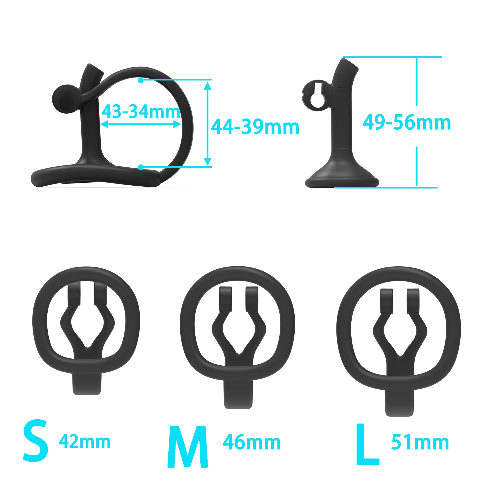 Detachable Urinal Chastity Cage Sissy Reverse-type Penis Lock Male Abstinence Restraint Urinary Chastity Device Sex Toys for Men view 3