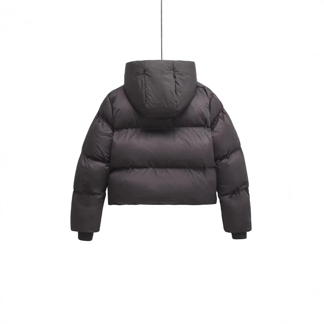 Winter New French Commuter Warm Comfortable Hooded Short Bread Coat Women's Cotton Jacket XC9624 24