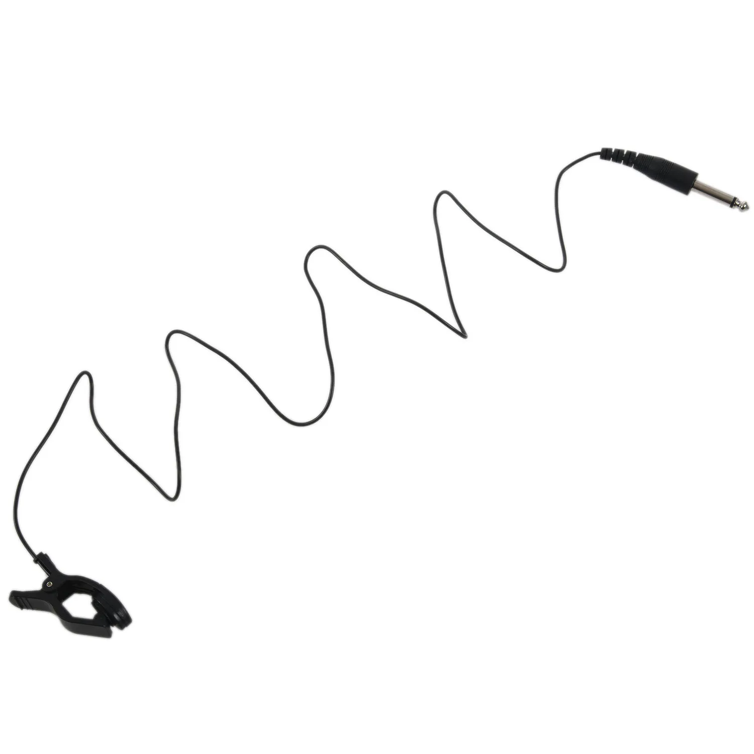 New Black Universal Guitar Acoustic Clip On Pickup Piezo Contact Microphone