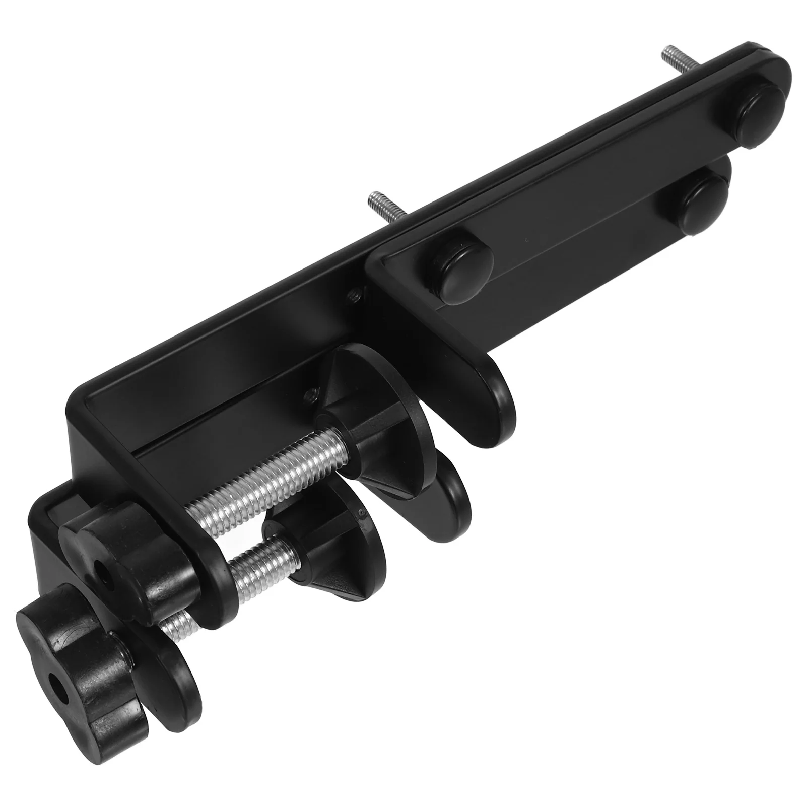 2 قطعة حامل Pegboard سطح المكتب حامل من الفولاذ الكربوني منظم مكتب ملحقات الألعاب منظم الحائط لوحة الخصوصية المكتبية المشبك