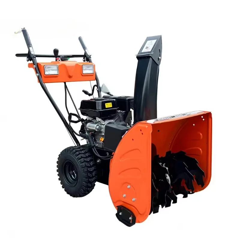 Double Wheel 15HP  Engine Snow Thrower With EPA