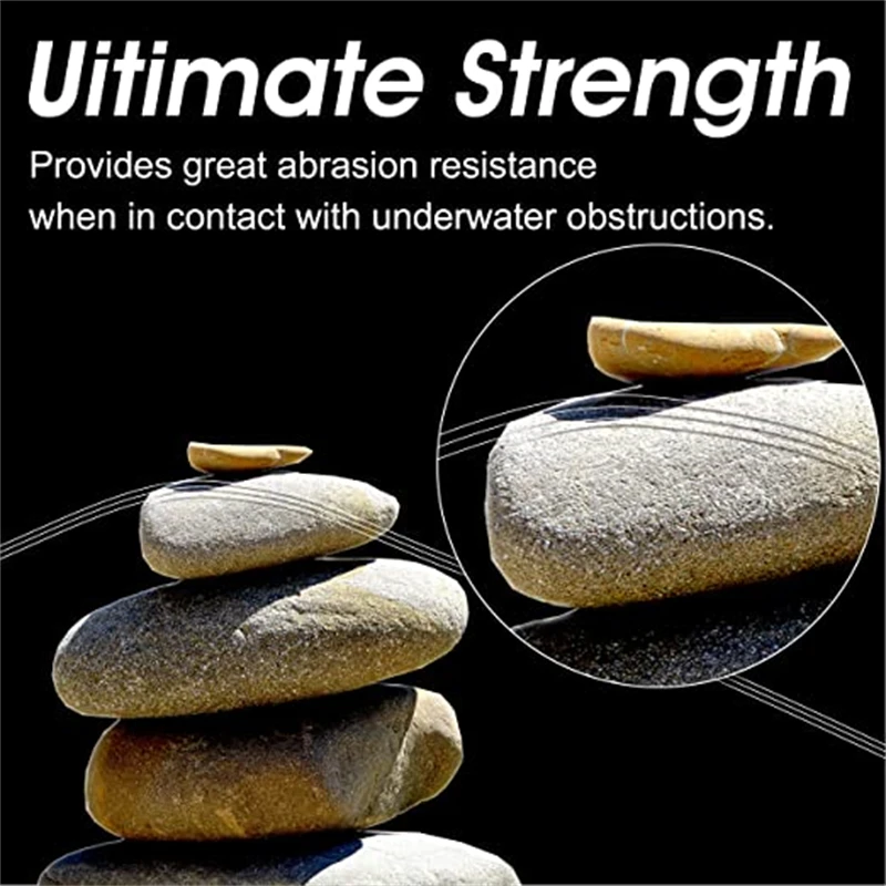 Thronsline 1000M Fluorocarbon Fishing Line Super Strong Nylon Line Monofilament Line Japan Material for Carp Fishing Pesca mar