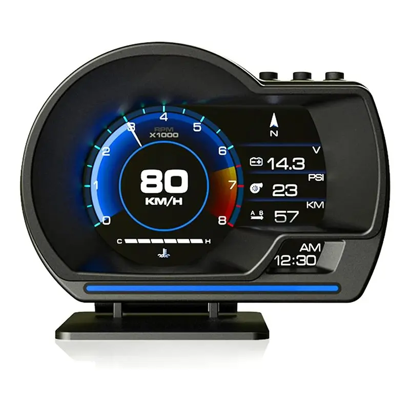 Superior-A500 GPS HUD Head-Up Display OBD Speedometer Universal Durable Easy Install Easy To Use