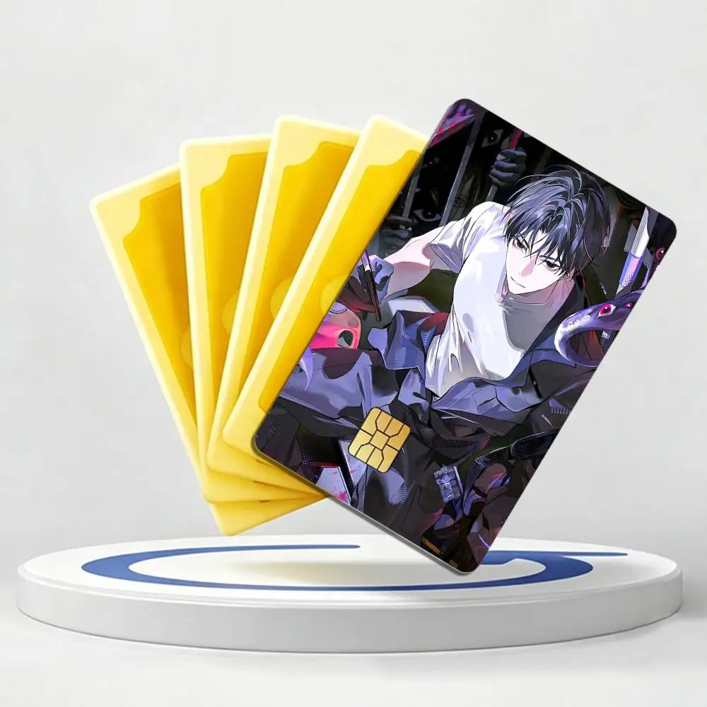 K-Kim Soleum Manhwa GSGW Card Stickers for Bank Access Protective Waterproof Film Cover Sticker Gift