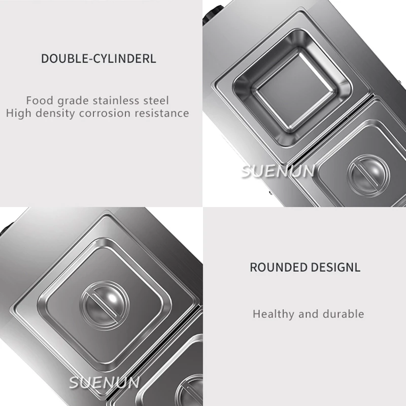 Máquina de fusión de Chocolate CS-2, comercial, 220V, doble cilindro, CS-2, Choc