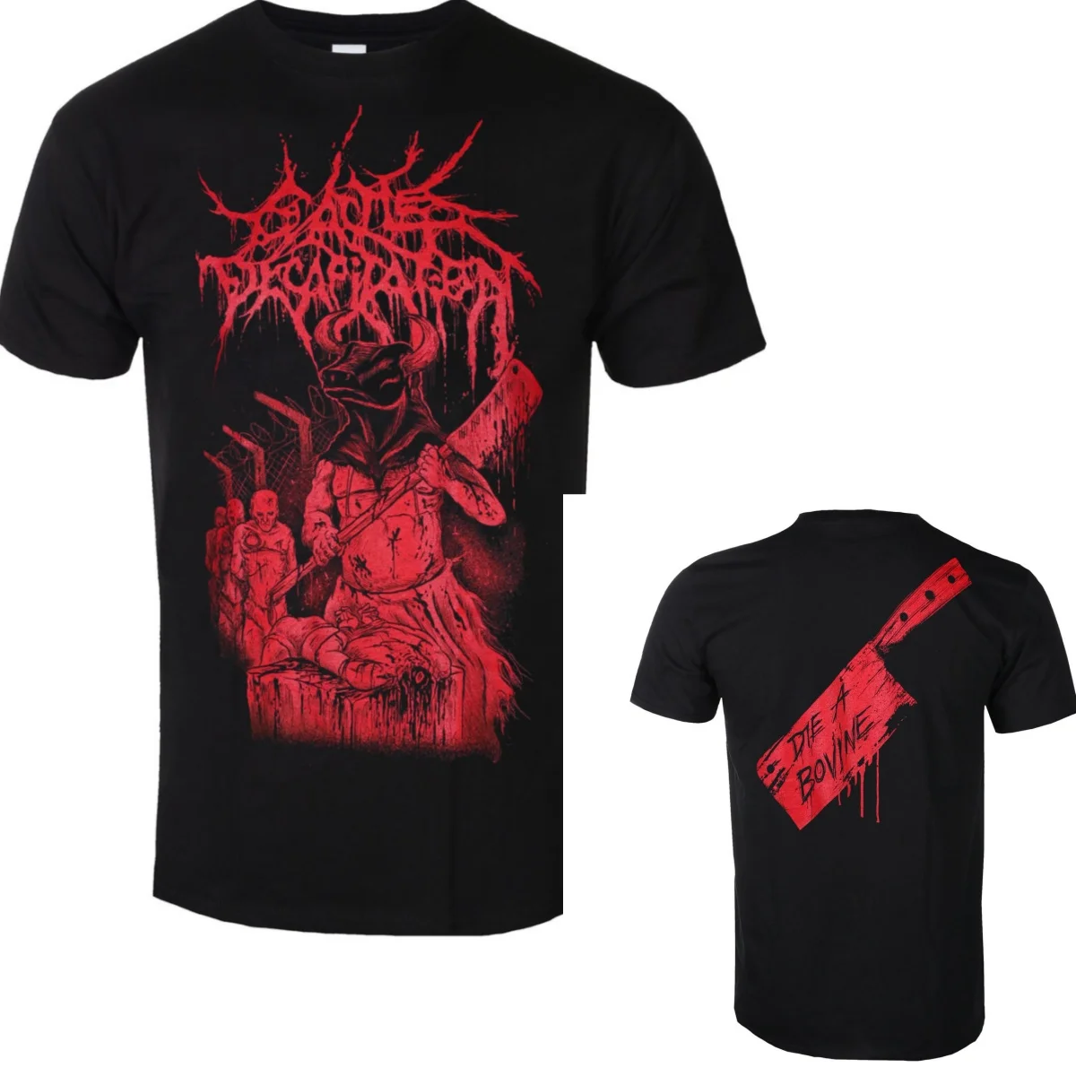 Cattle Decapitation Graphic Cotton Band T-shirt Unisex Summer Short Sleeve Fashion Brand Tee Luxury Casual Vintage Tees