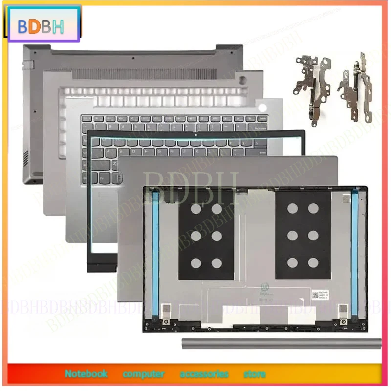 New For ThinkBook 14 G2 G3 ITL ARE ACL Laptop LCD Rear Cover/Front Frame/Palm Pad Keyboard/Bottom Cover/hinges Silver