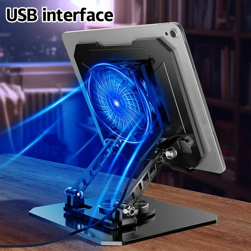 Bracket Universal Stand Aluminum Holder Alloy Flat For Apple Ipad Pro Air Mini Android Tablet Phone 180 Folding 360 Rotation