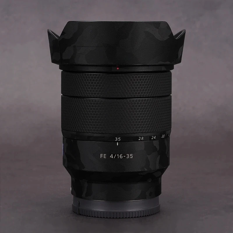 For Sony FE 16-35mm F4 ZA OSS Lens Sticker Protective Skin Decal Vinyl Wrap Film Anti-Scratch Protector Coat