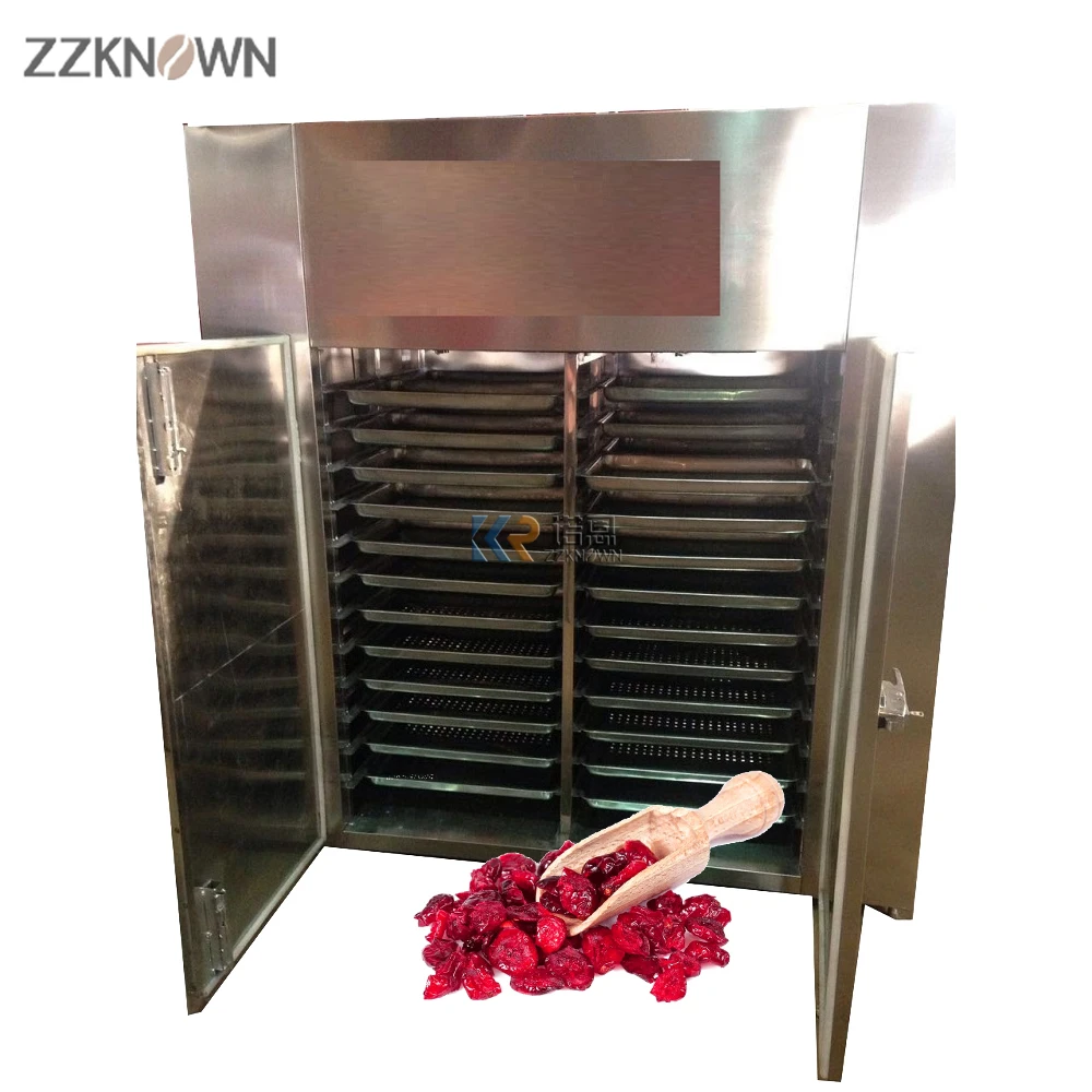 

Commercial Dehydrator Machine Oven Dryers For Fruits And Vegetables Red Chili Drying Dried Roaster Machine 12 Trays With Trolley