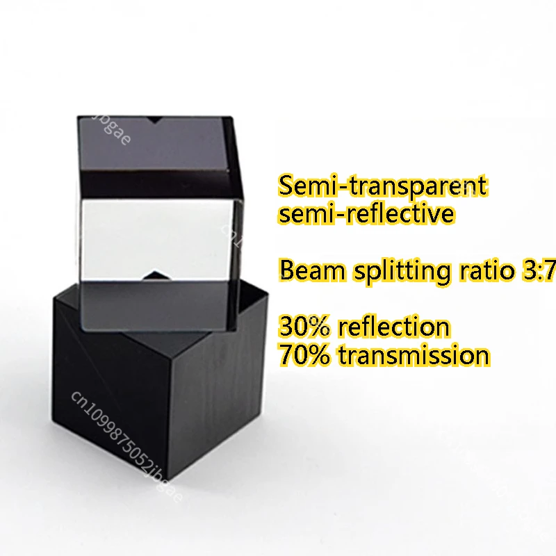 1 шт., 25x25x25 мм, призма для разделения луча, передаточное число лучников, переотражающая кубическая призма K9, оптическая стеклянная призма, оптическая визуализация