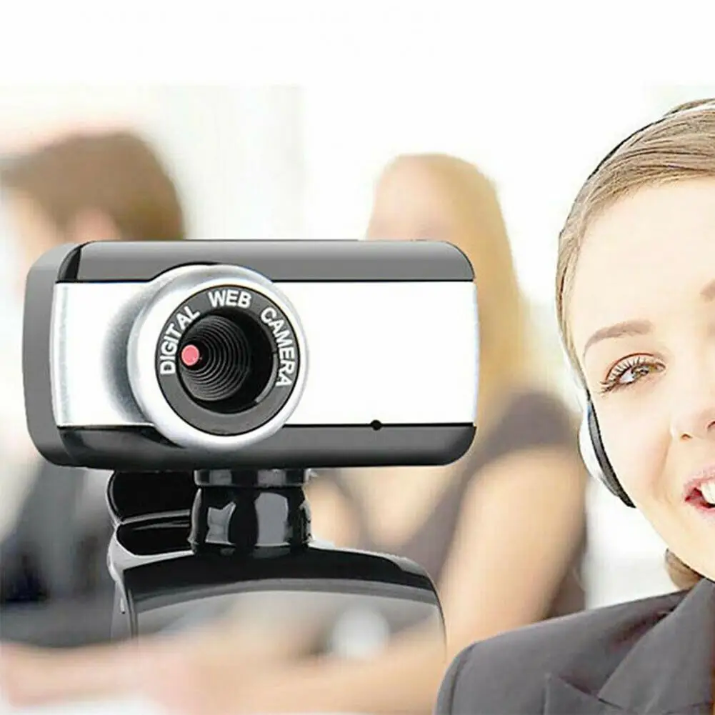 USB Webcam  Unique High Precision Compact  Built-in Microphone Web Video Camera