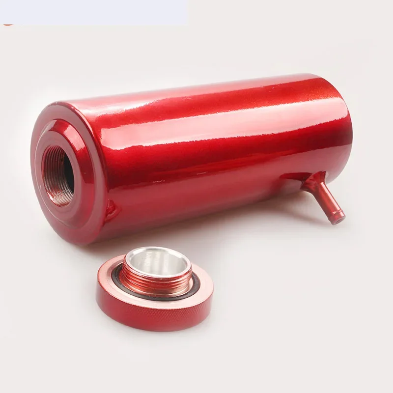 Car Modification Accessories Car Water Tank 800ml Aluminum Alloy Cooling Kettle Auxiliary Water Tank Overflow Kettle