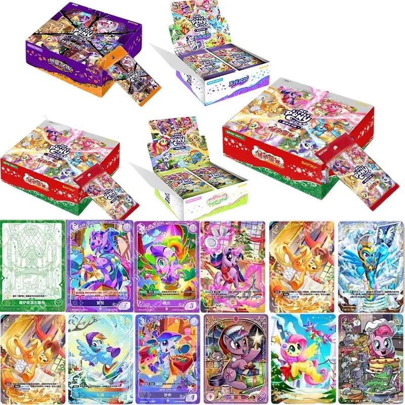 Kayou My Little Pony TCG Warm Hearth Supplement Pack Wave4 Official Authentic Collectible Battle Cards for Fans Game Collection