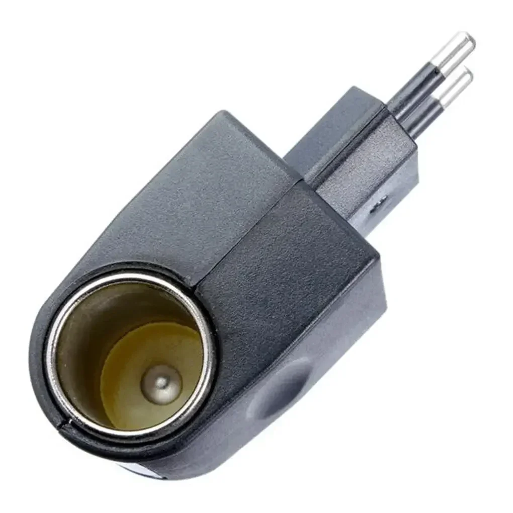 1PCS AC Adapter With Car Socket Auto Charger EU Plug 220V AC To 12V DC Use For Car Electronic Devices Use At Home