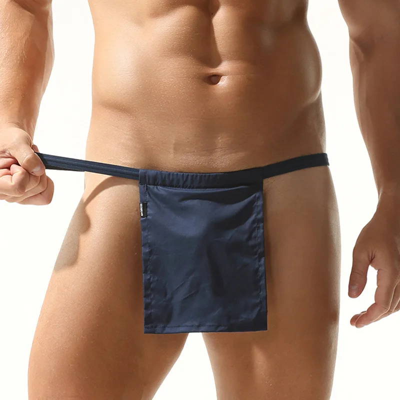 Men's Fashion High Elasticity Breathable Performance briefs Men's Sumo wrestling Underwear Solid Pattern Comfort Fit
