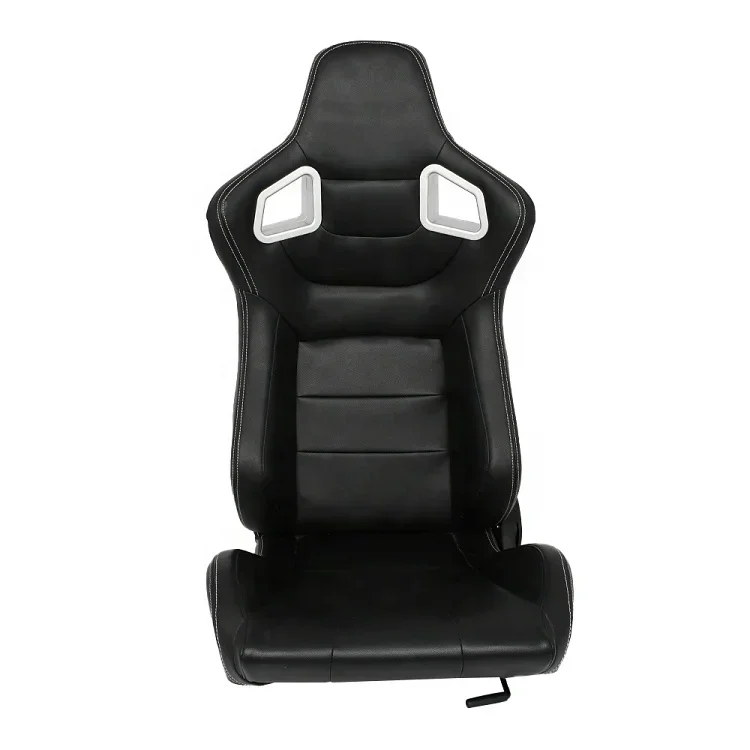

Racing Seat Black Pvc Polyurethane Backing With Double Sliders Sports Car Seats