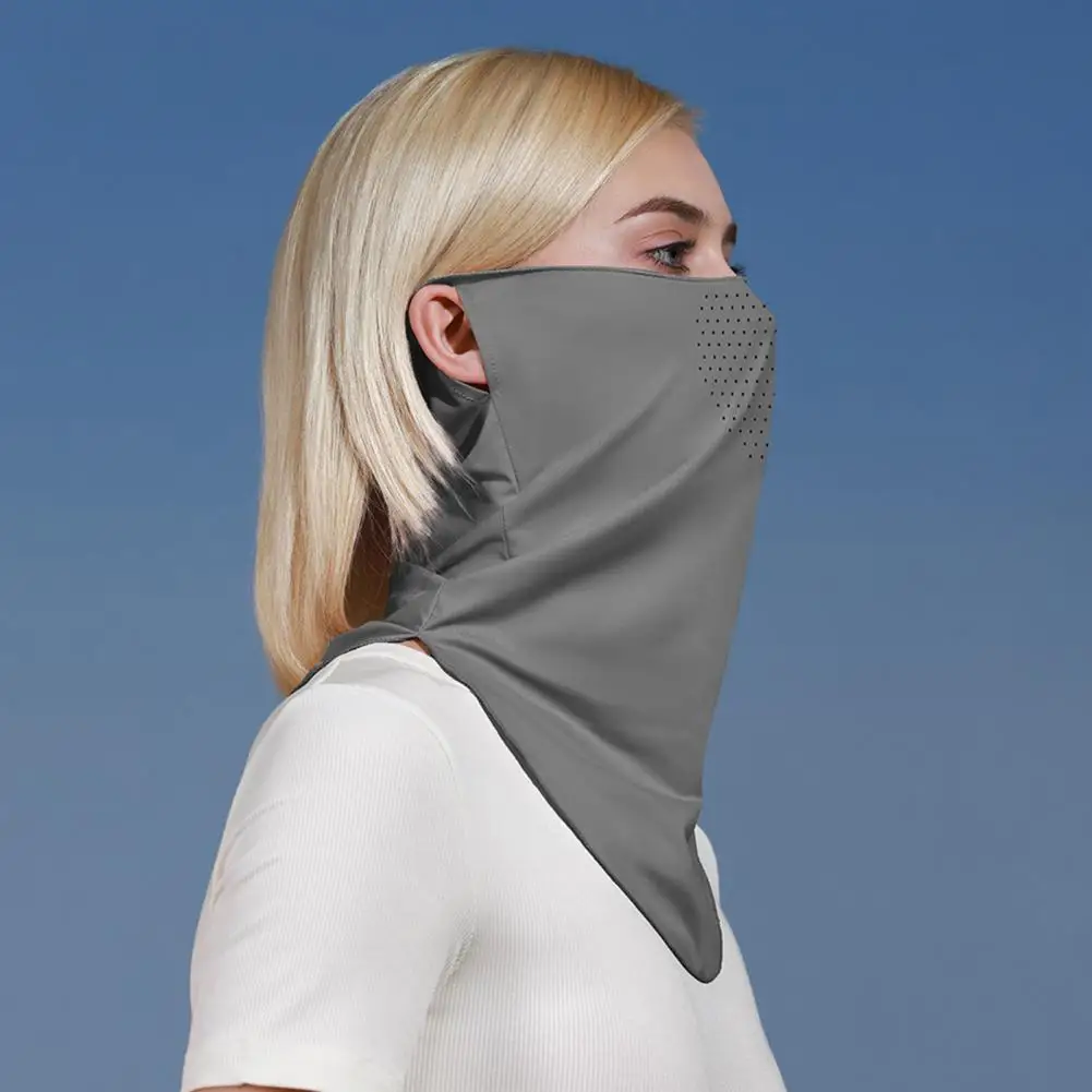 Face Guard Sun Face Guard with Ear hanging Design for Sports Sunscreen Super Soft Breathable Uv proof Neck Gaiter