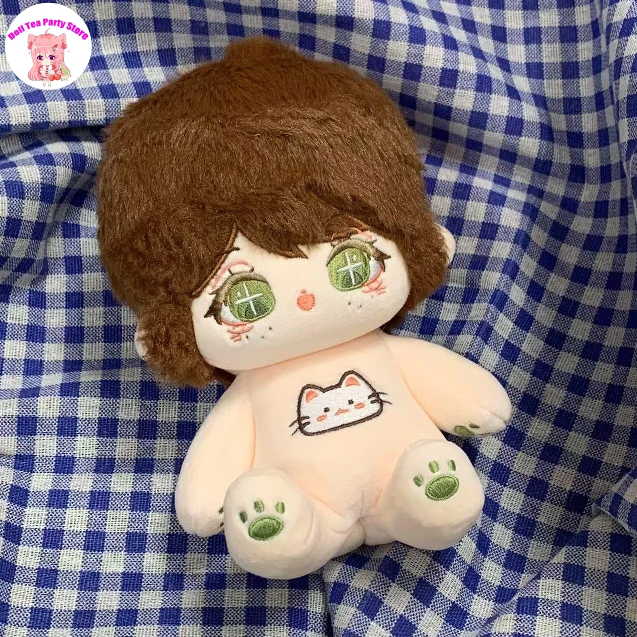 إيما وودز البستاني دمية قطيفة لعبة الجسم القطنية لعبة الهوية VCartoon فستان أرقام الدمى تأثيري هدية عيد ميلاد