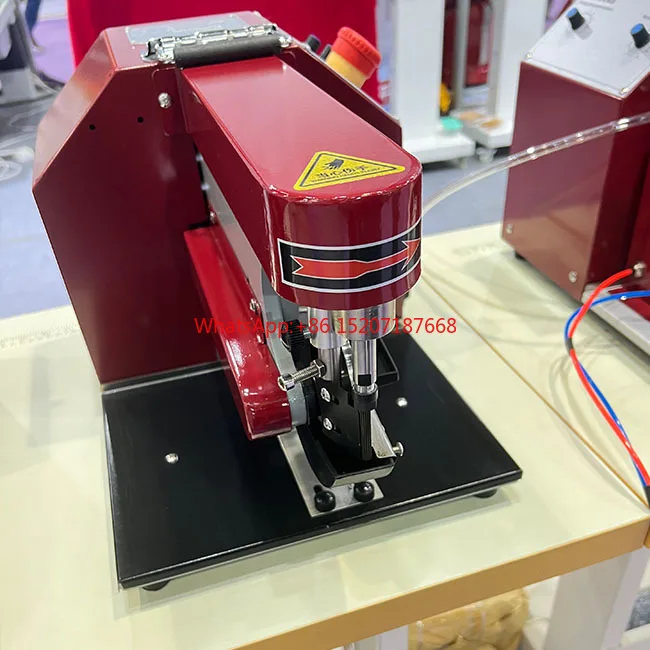 Green cloth brand-03A speed control device semi-automatic single-sided leather oil edge cutting machine