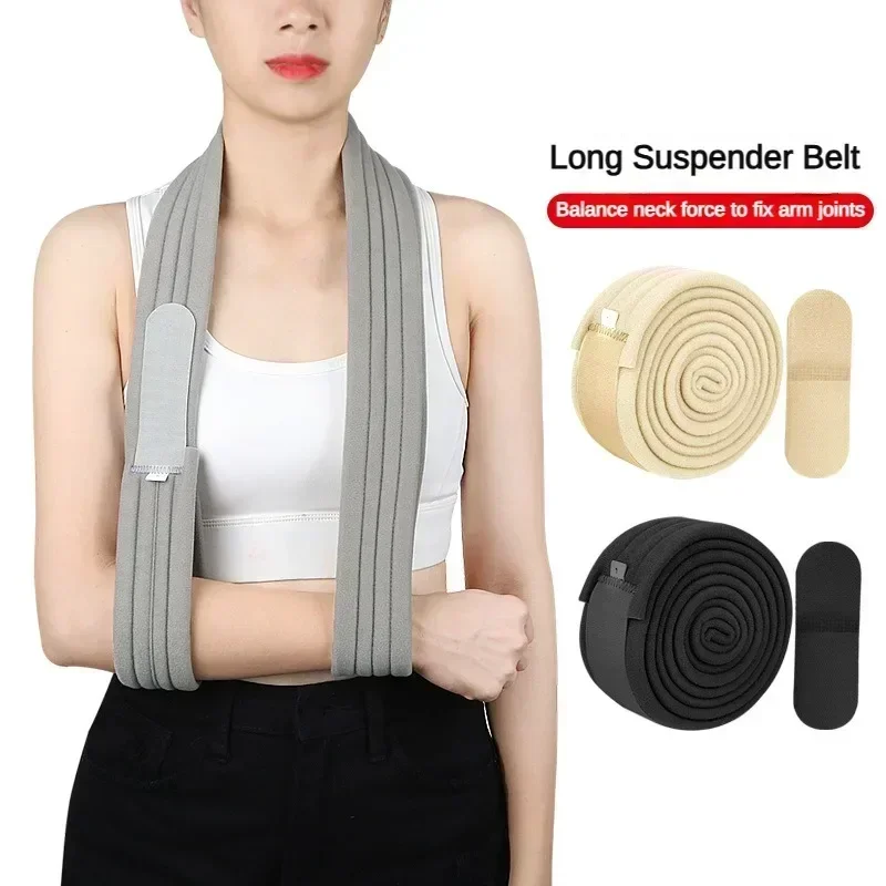 Joint Sprain Fixed Sling Arm Strap Adjustable Arm Sling Fracture Recovery Forearm Breathable Fixed Sling Shoulder SupportBracket