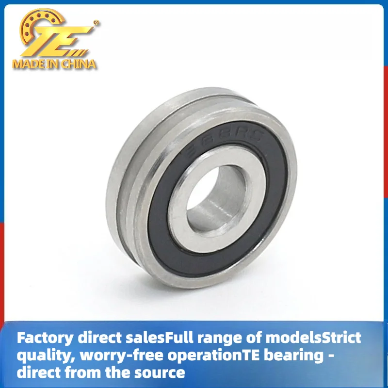 S688RS non-standard outer ring open single slot stainless steel deep groove ball bearing wholesale 6 * 17 * 5mm