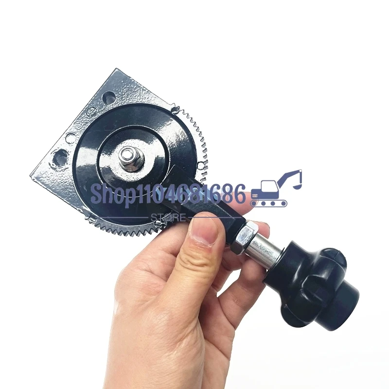 Car Truck Excavator Equipment Modified Hand Throttle Assembly Hand Throttle Controller Pull Wire Manual Controller Parts