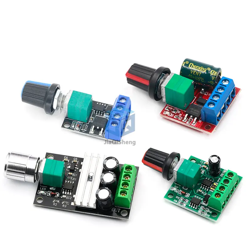 DC 6V 12V 24V 28VDC 3A 80W PWM Motor Speed Controller Regulator Adjustable 3A Motor Speed Controller Regulator