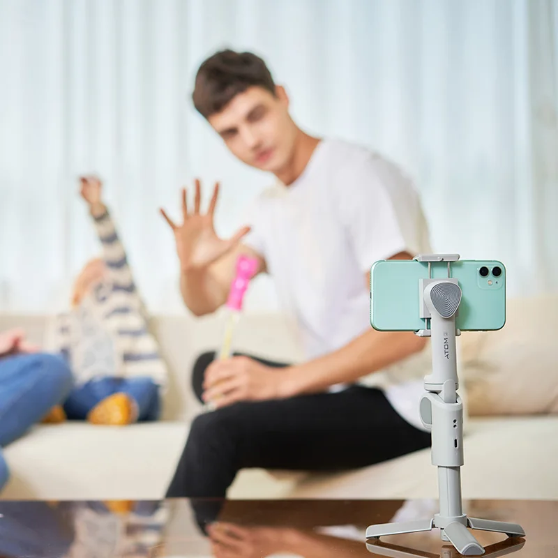 Snoppa ATOM2 3-osiowy stabilizator ręczny Gimbal Bezprzewodowy Bluetooth Selfie Stick Statyw Telefon Antywstrząsowy ATOM 2 do iPhone'a