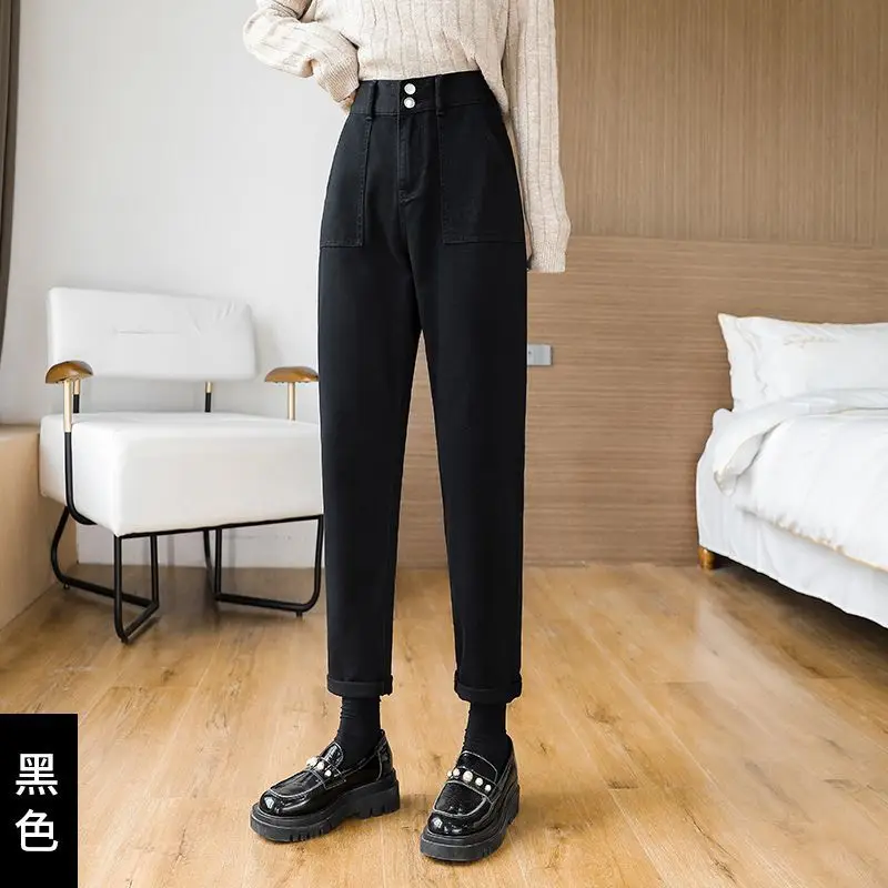 

Широкие повседневные брюки с высокой талией, женская рабочая одежда, свободные утягивающие универсальные брюки длиной до пола, TT870